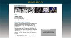 Desktop Screenshot of behindthenet.ca